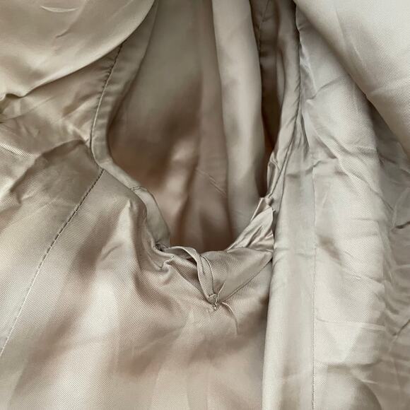 Burberry London Blazer Mens 46L Tan Wool 2 Button Sports Coat Jacket Preppy - Picture 9 of 13